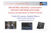 ATSI Bari, 5 September 2014 - ENEA · ATSI Bari, 5 September 2014 ShroudShroud--like coloration, conservation like coloration, conservation measures and image processing A survey