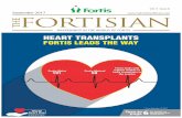 The Fortisian September 2017 Low Res - Fortis Healthcarecdn.fortishealthcare.com/The-Fortisian-September-2017.pdf · Tax and multiple regulatory changes. While this is undoubtedly