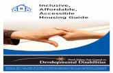 Inclusive, Affordable, Accessible Housing Guide-affordable...Inclusive, Affordable, Accessible Housing Guide Disclaimer: The content within this booklet is for informational purposes
