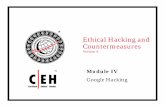 Ethical Hacking and Countermeasures - IT-DOCS · login | logon Login portals can reveal the software and operating system of a target, and in many cases and in many cases self“self-helphelp