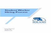 STUDENT WORKER HIRING 2 STUDENT WORKER HIRING  ¢  Hiring Process Purpose The purpose of hiring