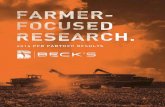 2014 PFR Partners - Beck's Hybrids Literature/PFR...2014 PFR Partners This publication is a summary of Beck’s Hybrids 2014 agronomic research managed by the Central IL Practical
