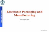 Electronic Packaging and Manufacturing Electronic Packagingmech14.weebly.com/uploads/6/1/0/6/61069591/me_epm... · Electronic Packaging Major Electronic systems and markets Computers