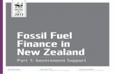 Fossil Fuel Finance in New Zealandawsassets.wwfnz.panda.org/downloads/wwf_fossil_fuel... · of Fossil Fuel Subsidy Reform’.9 Tim Groser, Minister of Trade and Minister of Climate