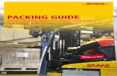 CKING A P GUIDE - DHL · Up to 150lbs / 70kg 150lbs - 660lbs / ... For pieces from 66-150lbs we recommend using a pallet or crate, but if using a box it must be capable of supporting
