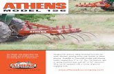 Model 156 - Athens Plow Company 156.pdf · MODEL 156 Designed for primary tilling, breaking hard pan for water filtration, plowing heavy crop stubble, or fallow plowing. Available