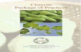 Package of Practices.pdf · Khasi: Piskot Garo: Sikot Other Names: Chow-chow, Cho-Cho, Ishkus, Bengaluru ven kaaya Chow-chow or Chayote (Sechium edule), an interesting single seeded