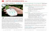CCM-200+ GPS Chlorophyll Content Meter · LAMMEL J. (2015) A methodology to develop algorithms that predict ... once precluding the monitoring of trends in chlorophyll content over