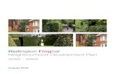 Redington Frognal Neighbourhood Development · PDF file 3. Redington Frognal supports sustainable growth for the provision of a variety of homes and jobs1. 4. All development in the