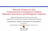 Review of Natural Gas Transmission Compressor Station ... · Sources and emissions by natural gas segment » GHGRP data is providing insight into emission priorities Other than distribution