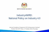 Industry4WRD Folder... · Industry4WRD Readiness Assessment (RA) A comprehensive programme to help firm assess their capabilities and readiness to adopt Industry 4.0 technologies