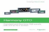 Harmony GTO - electrocentr.com.ua · Harmony operator interface and industrial relays enhance operational efficiency and equipment availability across industrial and building applications.