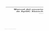 Manual del usuario de ApSIC Xbench · 2012-06-18 · funciones de QA se pueden llevar a cabo únicamente en los archivos definidos como traducción en curso. Lista de comprobación: