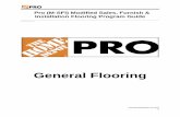 General Flooring - training.us-installations.comtraining.us-installations.com/docs/Programs/Pro Flooring Program/Pro... · General Flooring . Last RevisedAugust ... The following