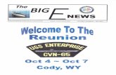  · the big — 66 news uss enterprise cvan-cvn-65 association the www. cvan-cvn-65.org volume 1, number 2 may 2017 reunion cvn-65 oct 4 oct 7 cody, wy