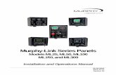 Murphy-Link Series Panels - Enovation Controls...00-02-0842 2013-12-17 Section 30 Murphy-Link Series Panels Models ML25, ML50, ML100 ML150, and ML300 Installation and Operations Manual