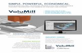 SIMPLE, POWERFUL, ECONOMICAL. - Siemens NX 12/NX 10/NX 9 ... · introducing volumill nx edition, proven ultra high-performance toolpath technology for siemens nx cam and cam express.