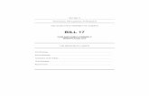 BILL 17 - Legislative Assembly of Alberta · Bill 17 BILL 17 2017 FAIR AND FAMILY-FRIENDLY WORKPLACES ACT (Assented to , 2017) HER MAJESTY, by and with the advice and consent of the