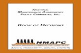 Book of Decisions - TAUCconcerning the assignment of work and all work assignments shall be made in accordance with Agreements and Decisions of Record, attested Agreements, established
