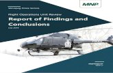 Flight Operations Unit Review Report of Findings and ...Eurocopter Canada Limited, which became Airbus Helicopters Canada Limited as of January 2014. With the change in company name,