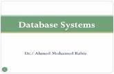 Dr./ Ahmed Mohamed Rabiestaff.du.edu.eg/upfilestaff/1058/101058_a1570962853__.pdf · • DBMS system designers and implementers design and implement the DBMS modules and interfaces