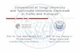 Cooperation of Tongji University and Technische ... · Cooperation of Tongji University and Technische Universität Darmstadt in Traffic and Transport Prof. Dr. -Ing. Manfred BOLTZE
