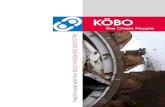 BULK HANDLING INDUSTRY - Kobo USA...BUCKET ELEVATOR CHAIN with protection roller, head pin, and attachments on every outer link PAN CONVEYORS Double-strand pan conveyor chain with
