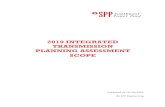 2019 INTEGRATED TRANSMISSION PLANNING ASSESSMENT … itp scope.pdfPHASE-SHIFTING TRANSFORMERS In the SPP BA models, SPP phase-shifting transformers (PSTs) with auto-adjust enabled