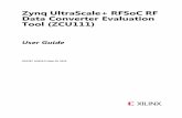 Zynq UltraScale+ RFSoC RF Data Converter Evaluation Tool … · 2019-11-05 · RFSoC Data Converter Evaluation Tool User Guide 2 UG1287 (v2019.1) May 29, 2019 Revision History The