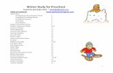 Winter Study for Preschool - VAEYCvaeyc.org/wp-content/uploads/2016/07/Winter-Study-Oct-2016-update.pdf · Winter Study for Preschool Created by April Zajko, M.Ed. * aprilzajko@yahoo.com