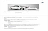 2009 Arbeitsversion Katalog M3 GT4 05 - BMW · BMW Motorsport BMW M3 GT4 Teilekatalog / parts catalog (Version 09/2009) (vorläufig / provisional) Hinweise und Anmerkungen zur Benutzung