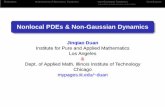 Nonlocal PDEs & Non-Gaussian Dynamicshelper.ipam.ucla.edu/publications/pde2012/pde2012_10536.pdf · Motivation Impressions of Stochastic Dynamics Non-Gaussian Dynamics Conclusions