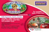 133217 CJ DBB Conc PT Frnt 4-252.pdf 1 10/20/17 2:51 PM ... · Captain Jack’s DEADBUG Brew® contains Spinosad “spin-OH-sid”. Spinosad is derived from a naturally occurring