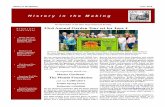 History in the Making June, 2016 History in the Making · History in the Making Deborah Lang History in the Making is a publication of the New Hope Historical Society Roy Ziegler,