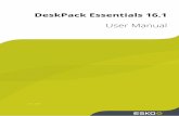DeskPack Essentials 16.1 User Manual · 1 DeskPack Essentials-----
