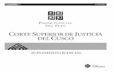 CORTE SUPERIOR DE JUSTICIA DEL CUSCO · Juez Alfaro Tupayachi.- Secretario Judicial Elorrieta Salazar. Cusco, 15 de mayo del 2018. RONALD ELORRIETA SALAZAR SECRETARIO JUDICIAL P.