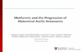 Metformin and the Progression of Abdominal Aortic Aneurysms · evidence on medical treatment for small AAAs, especially in relation to the use of newer beta-blockers, ACE ... (Diabinese),