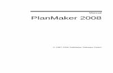 Manual PlanMaker 2008 - fourieredu.comfourieredu.com/.../nova5000support/planmaker_2008.pdf · Manual PlanMaker 2008 Contents • v Inserting special characters.....90