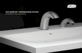 THE SUNDARA HANDWASHING SYSTEM · Z6951-SD FULMER SERIES™ SENSOR SOAP DISPENSER Designed in partnership with Bobrick to match the Fulmer faucet, this sensor liquid soap dispenser