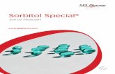 Sorbitol Special - SPI Pharma · salesinfo@spipharma.com SPI Pharma offers a wide range of specialty plasticizers for the soft gelatin capsule market. The Sorbitol Special manufacturing
