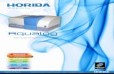 Aqualog Water Quality Measurements Made Easy · Aqualog® into Eigenvector’s Solo software to rapidly perform PARAFAC and many other multivariate analyses pertinent to colored dissolved