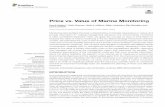Price vs. Value of Marine Monitoring · 2016-11-23 · Nygård et al. Price vs. Value of Marine Monitoring FIGURE 2 | A conceptual model of the value of information analysis. The