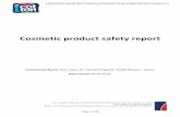 Cosmetic product safety report - Vento Bohemia spol. s r.o. · INCI name CAS numbers NOAEL mg/kg bw/day SED mg/kg bw/day MoS >100 Aqua 7732-18-5 - - - Cetearyl Isononanoate 1000111937