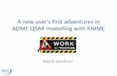 A new user's first adventures in ADME QSAR modelling with ... · A new user's first adventures in ADME QSAR modelling with KNIME Mark Gardner 1. Identification of a novel oral clinical