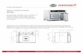 Memmert Peltier-cooled incubator IPP30 - en · Memmert Peltier-cooled incubator IPP30 - en Memmert GmbH + Co. KG | Tel. +49 (0) 9122/925-0 | E-Mail info@memmert.com Temperature Working