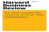 The Real Leadership Lessons of Steve Jobsbps.moph.go.th/new_bps/sites/default/files/18.1.2... · ThE rEAl lEAdErShip lESSOnS Of STEvE JObS hiS SAgA iS the entrepreneurial creation