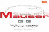 Mi Robot Vacuum...Mi Robot Vacuum é uma ferramenta de limpeza doméstica inteligente que rastreia a sua casa com um sensor de distância a laser de alta precisão e calcula uma rota