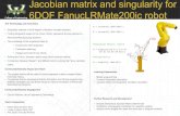 Jacobian matrix and singularity for 6DOF FanucLRMate200ic ... Jacobian matrix and singularity for 6DOF FanucLRMate200ic robot The Technology and Innovation • Singularity analysis