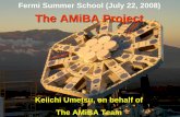 Fermi Summer School (July 22, 2008) The AMiBA Projectstatic.sif.it/SIF/resources/public/files/va2008/Umetsu... · 2008-10-14 · Fermi Summer School (July 22, 2008) The AMiBA Project