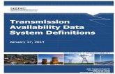 Transmission Availability Data System Definitions...Transmission Availability Data System Definitions ... of 22
